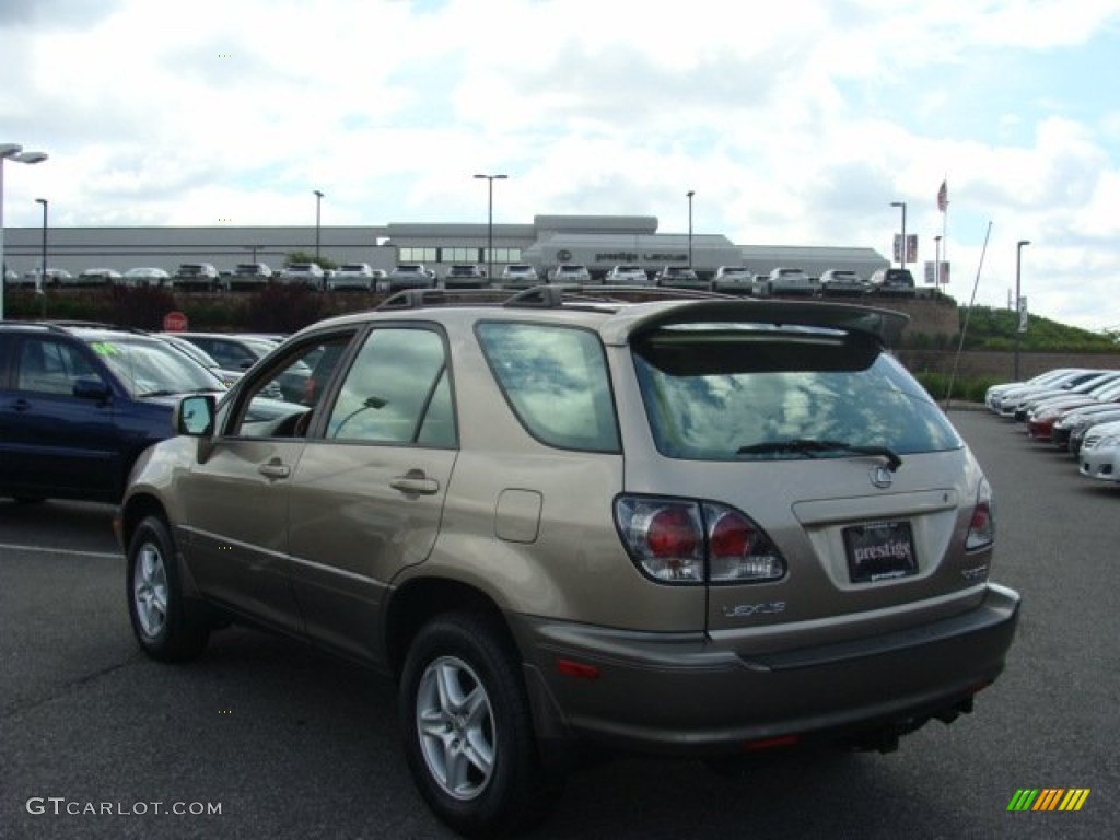 2001 RX 300 AWD - Burnished Gold Metallic / Ivory photo #4