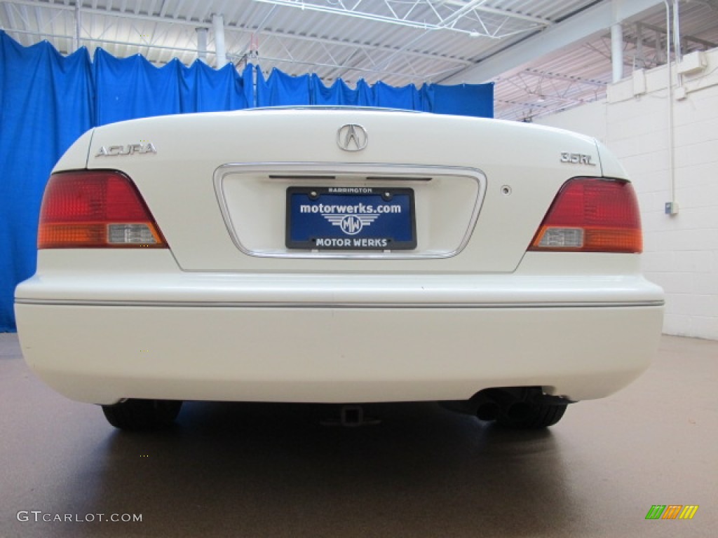 1998 RL 3.5 Sedan - Cayman White Pearl Metallic / Parchment photo #8