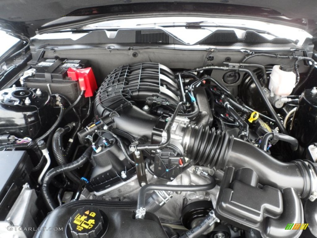 2012 Ford Mustang V6 Coupe 3.7 Liter DOHC 24-Valve Ti-VCT V6 Engine Photo #68612750