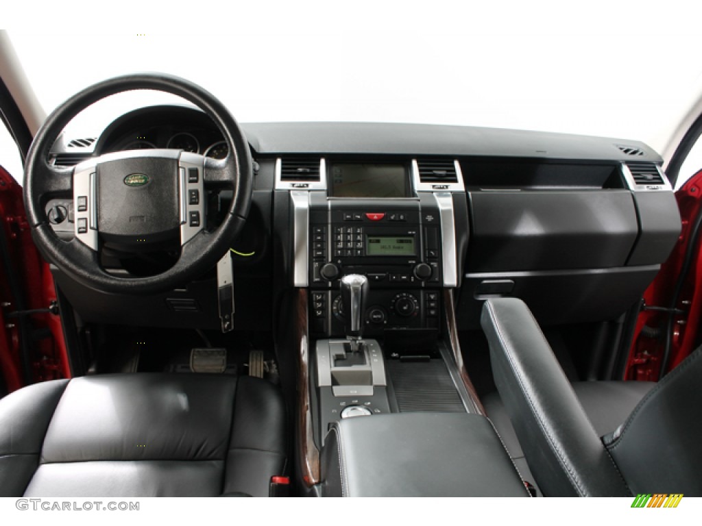 2009 Land Rover Range Rover Sport HSE Ebony/Ebony Dashboard Photo #68612804