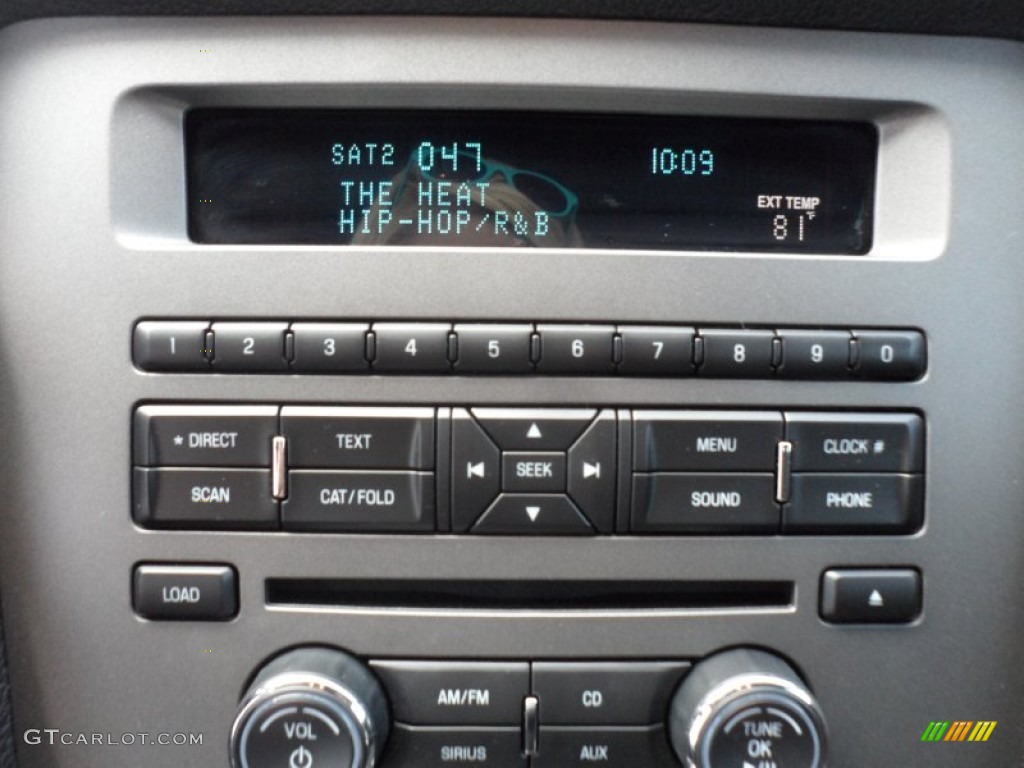 2012 Ford Mustang V6 Coupe Audio System Photo #68612864