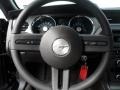 Charcoal Black 2012 Ford Mustang V6 Coupe Steering Wheel