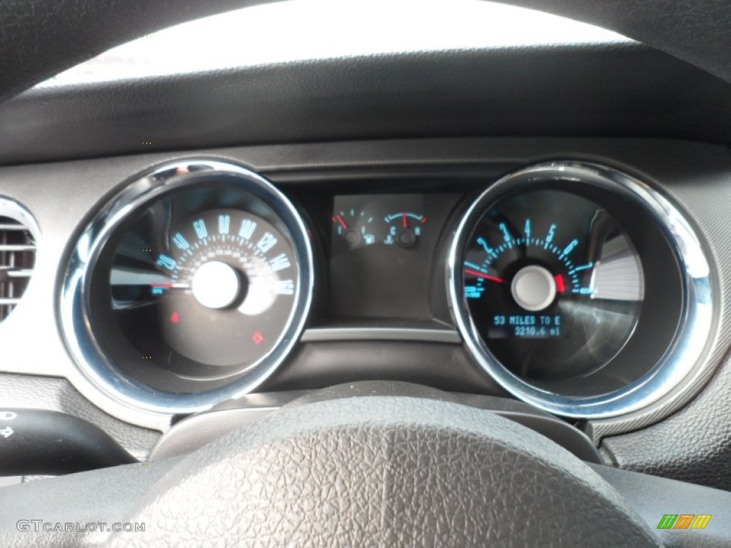 2012 Ford Mustang V6 Coupe Gauges Photo #68612897