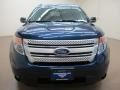 2012 Dark Pearl Blue Metallic Ford Explorer XLT  photo #2