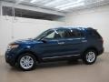 2012 Dark Pearl Blue Metallic Ford Explorer XLT  photo #5