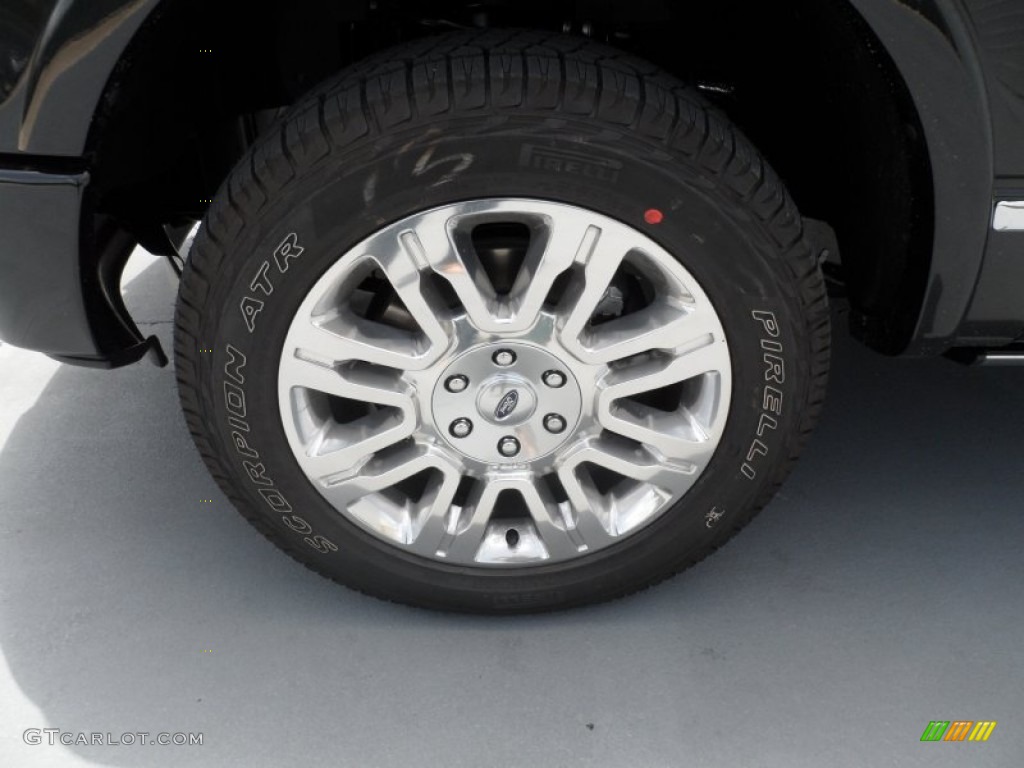 2012 Ford F150 Platinum SuperCrew 4x4 Wheel Photo #68613992