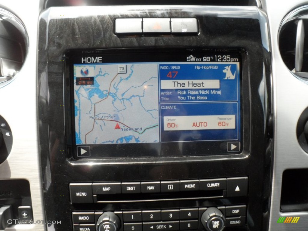 2012 Ford F150 Platinum SuperCrew 4x4 Navigation Photo #68614163