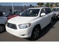 2009 Blizzard White Pearl Toyota Highlander Sport 4WD  photo #4