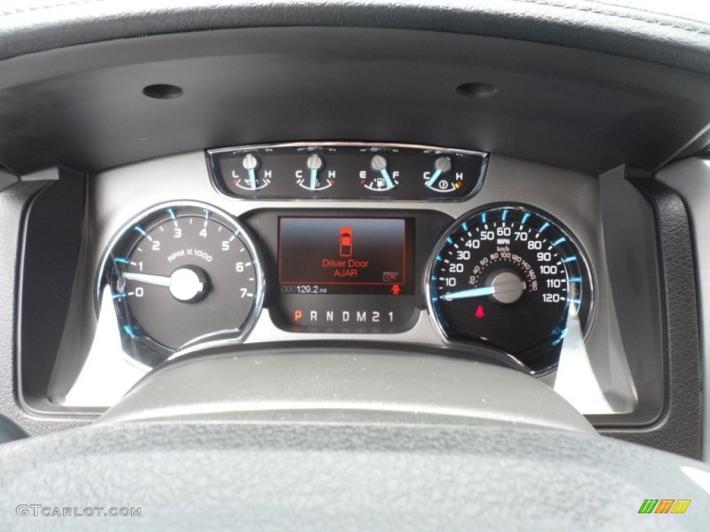 2012 Ford F150 Platinum SuperCrew 4x4 Gauges Photo #68614226