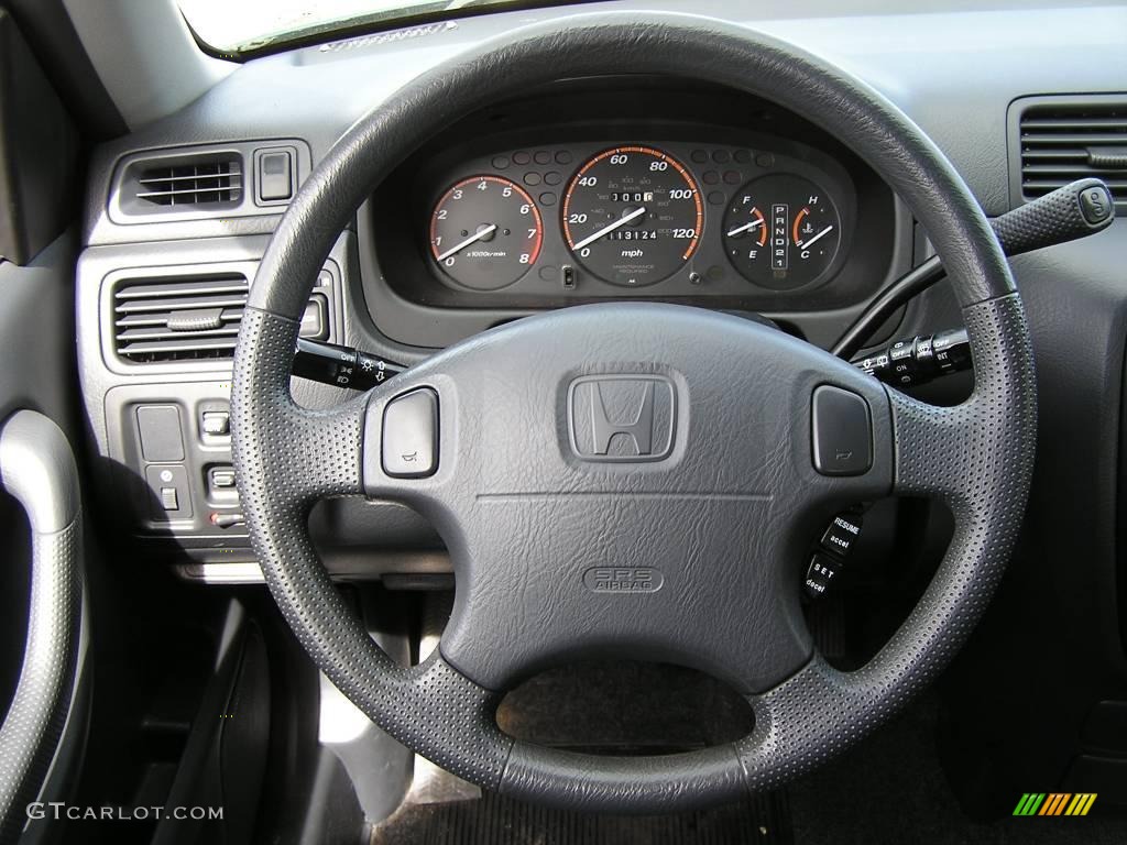 2001 CR-V EX 4WD - Clover Green Pearl / Dark Gray photo #9