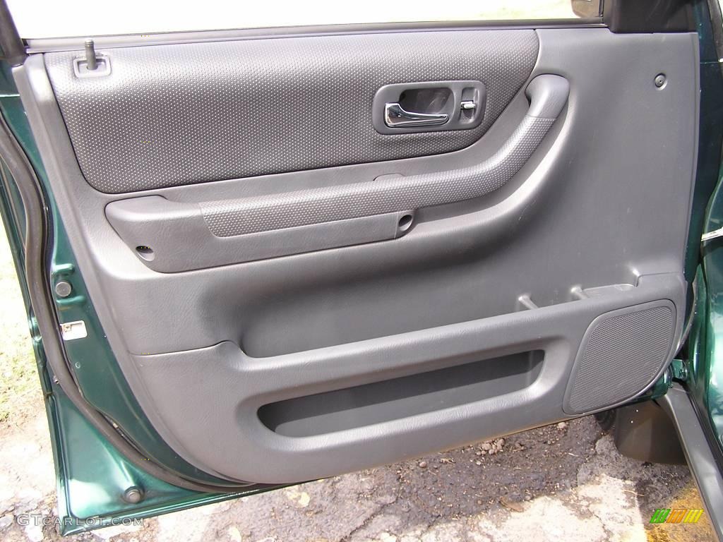 2001 CR-V EX 4WD - Clover Green Pearl / Dark Gray photo #11