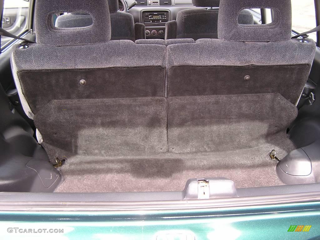 2001 CR-V EX 4WD - Clover Green Pearl / Dark Gray photo #12