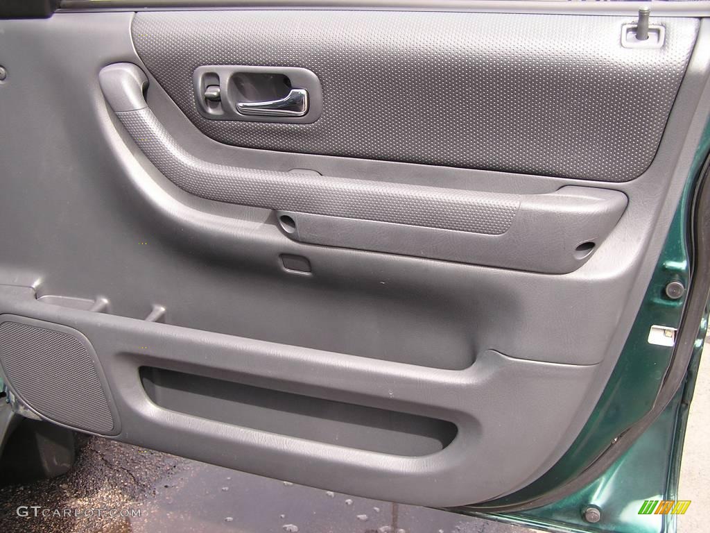 2001 CR-V EX 4WD - Clover Green Pearl / Dark Gray photo #13