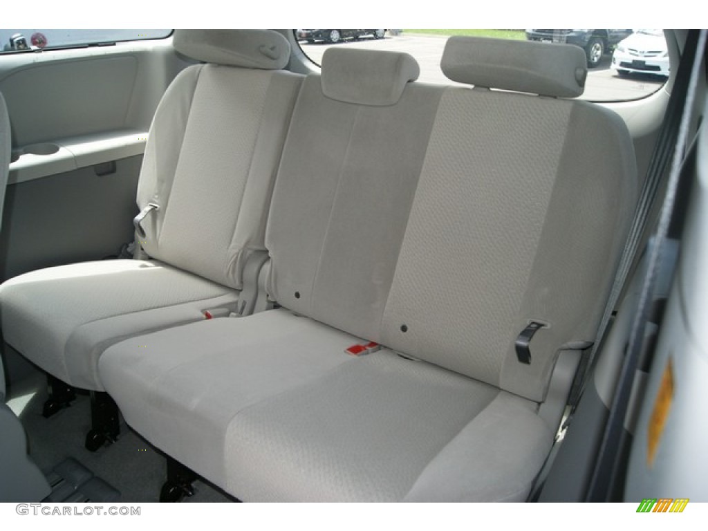 2012 Toyota Sienna LE Rear Seat Photo #68615627