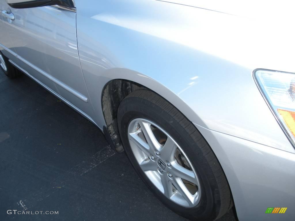 2003 Accord EX V6 Sedan - Satin Silver Metallic / Black photo #4