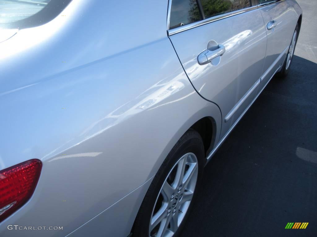 2003 Accord EX V6 Sedan - Satin Silver Metallic / Black photo #6