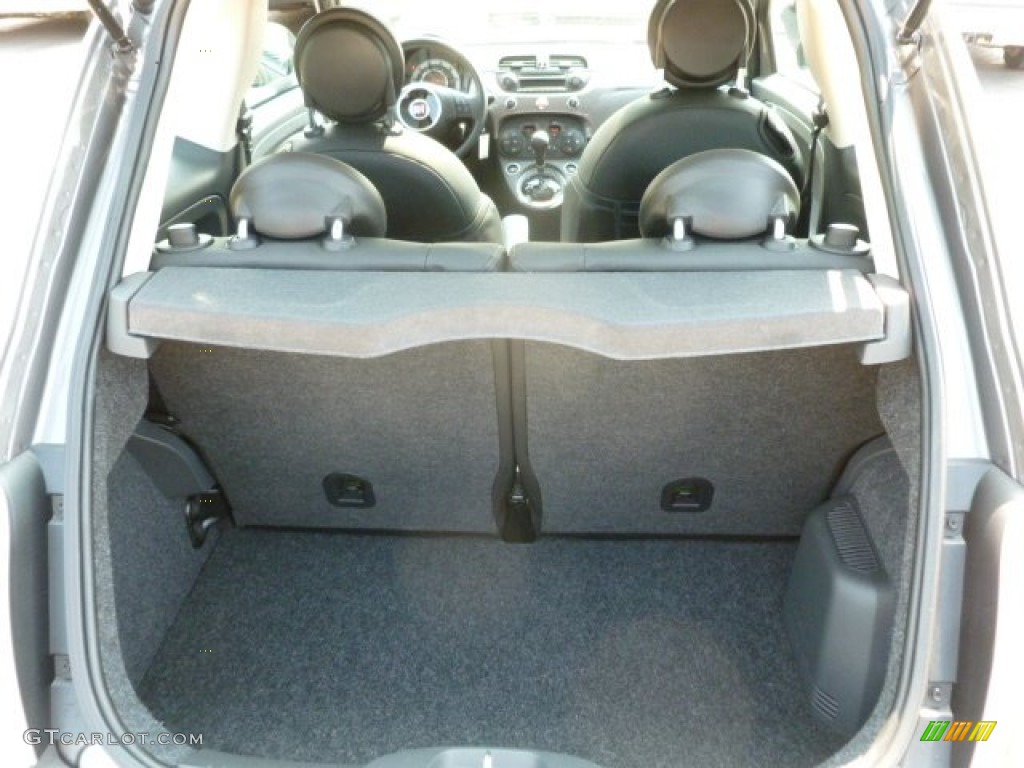 2012 Fiat 500 Lounge Trunk Photo #68616314