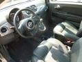 Pelle Nera/Nera (Black/Black) 2012 Fiat 500 Interiors