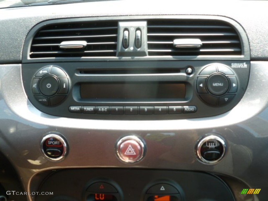 2012 Fiat 500 Lounge Audio System Photo #68616347