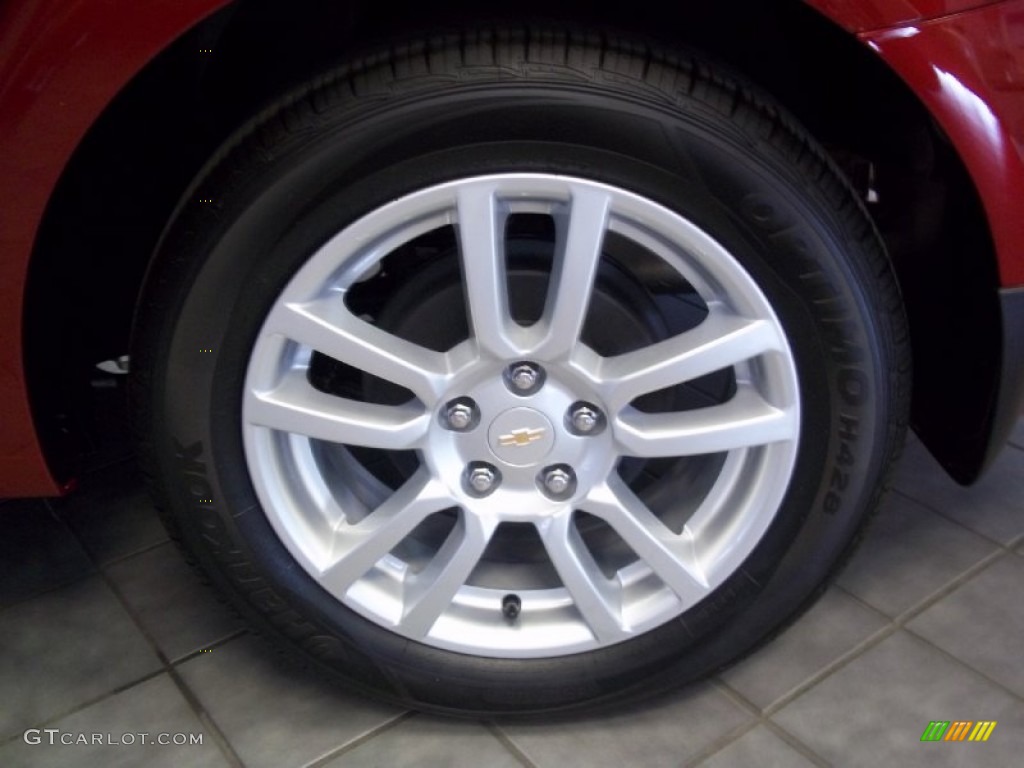 2012 Chevrolet Sonic LT Sedan Wheel Photo #68616368