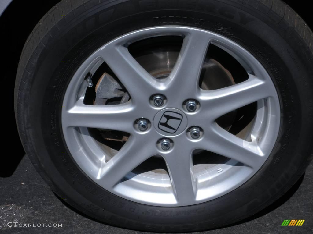 2003 Accord EX V6 Sedan - Satin Silver Metallic / Black photo #11