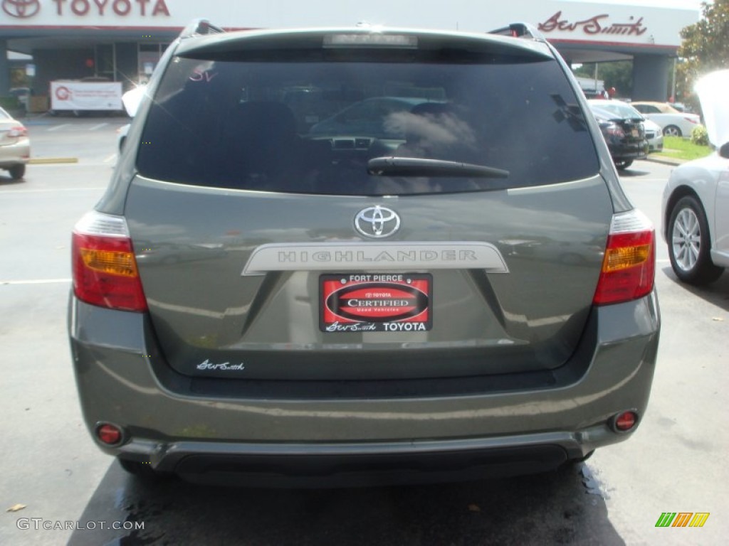 2010 Highlander V6 - Cypress Green Pearl / Ash photo #5