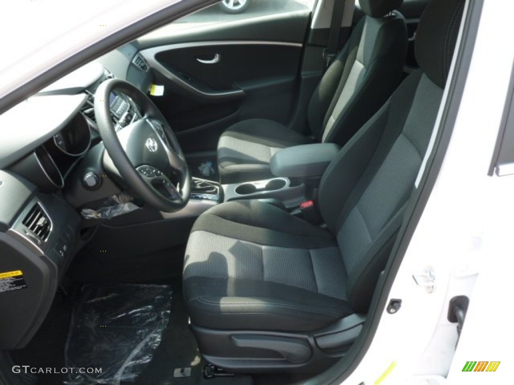 2013 Elantra GT - Monaco White / Black photo #16