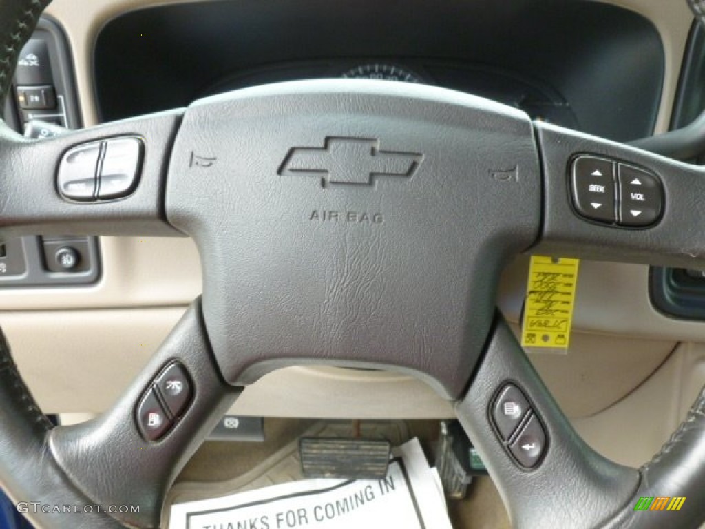 2003 Silverado 3500 LT Crew Cab 4x4 Dually - Arrival Blue Metallic / Tan photo #23