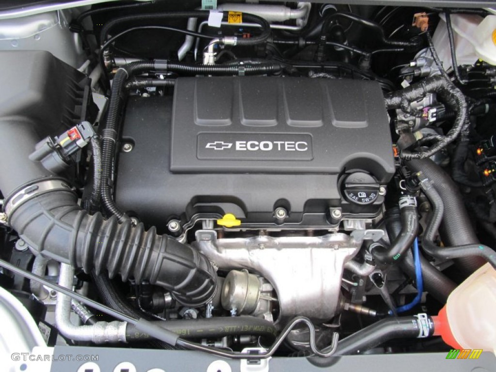 2012 Chevrolet Sonic LT Sedan 1.4 Liter DI Turbocharged DOHC 16-Valve VVT 4 Cylinder Engine Photo #68617271