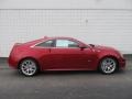 Crystal Red Tintcoat 2011 Cadillac CTS -V Coupe Exterior