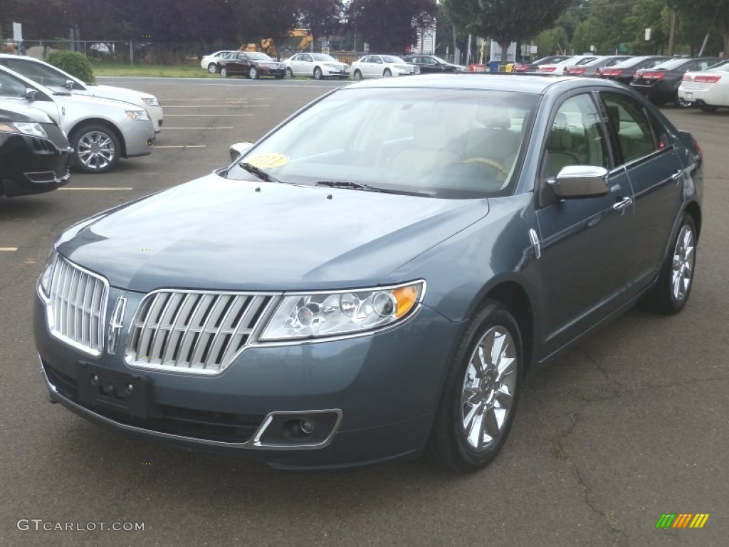 Steel Blue Metallic 2011 Lincoln MKZ AWD Exterior Photo #68617589