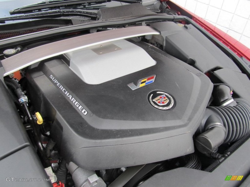 2011 Cadillac CTS -V Coupe 6.2 Liter Supercharged OHV 16-Valve V8 Engine Photo #68617736