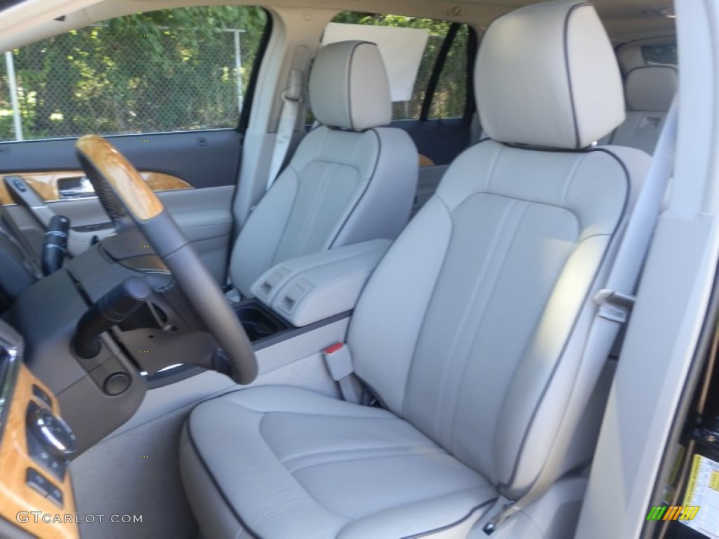 Medium Light Stone Interior 2013 Lincoln MKX AWD Photo #68617805