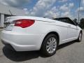 2012 Bright White Chrysler 200 Touring Convertible  photo #7