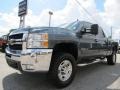 Blue Granite Metallic - Silverado 2500HD LTZ Crew Cab 4x4 Photo No. 3
