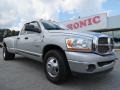 2006 Bright Silver Metallic Dodge Ram 3500 Big Horn Quad Cab Dually  photo #1