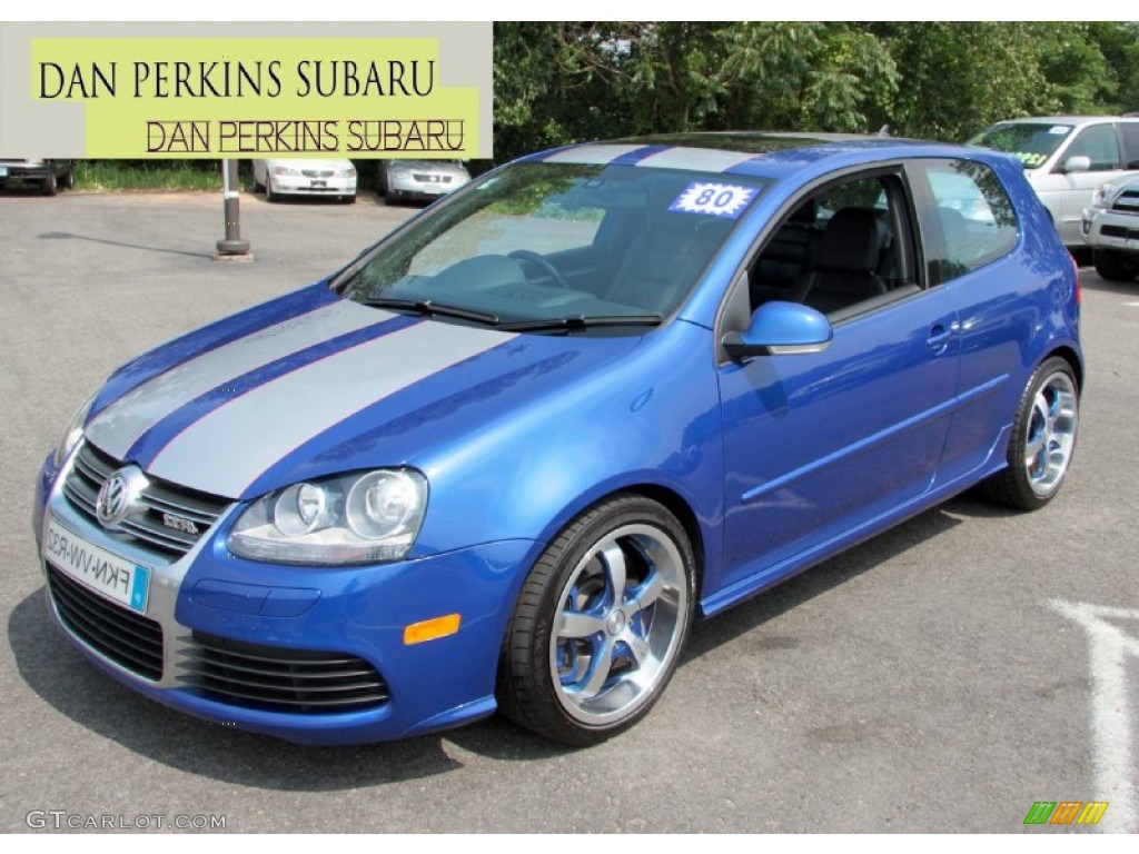 2008 R32  - Deep Blue Metallic / Anthracite photo #1