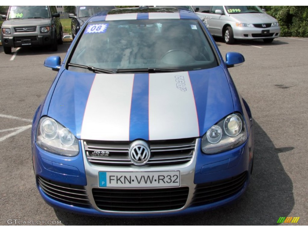 2008 R32  - Deep Blue Metallic / Anthracite photo #2