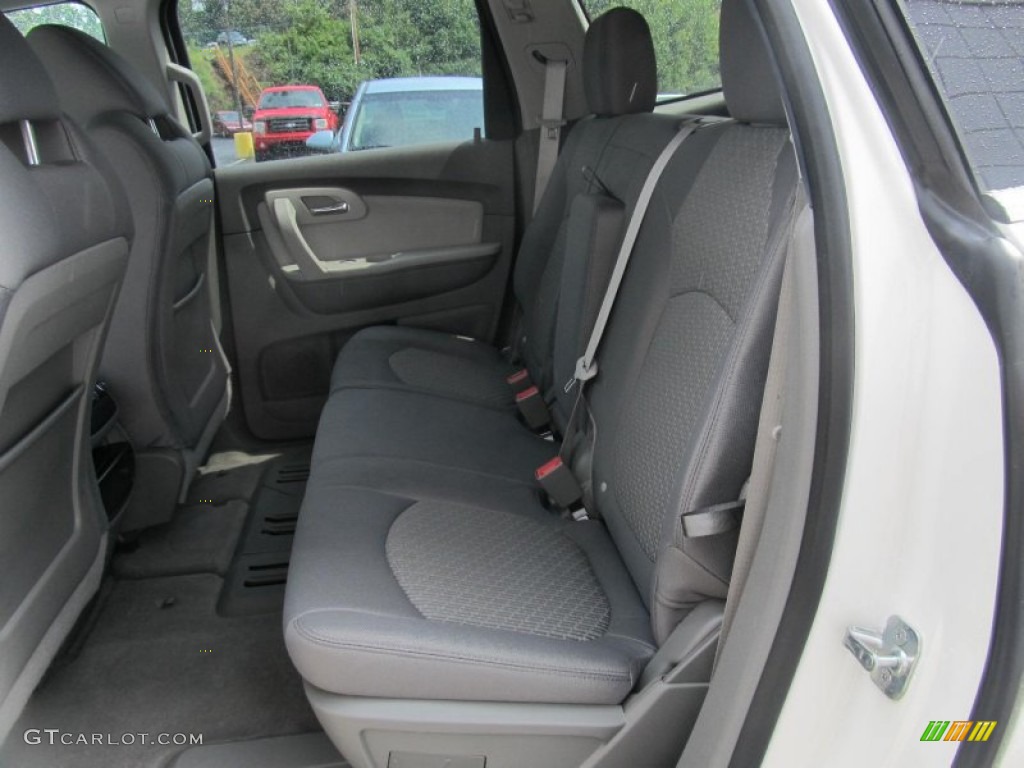 Dark Gray/Light Gray Interior 2012 Chevrolet Traverse LT AWD Photo #68618336