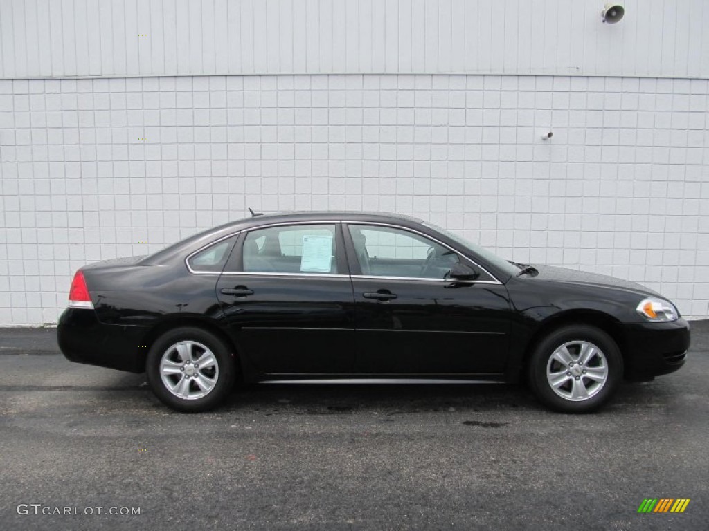 Black 2012 Chevrolet Impala LS Exterior Photo #68618459