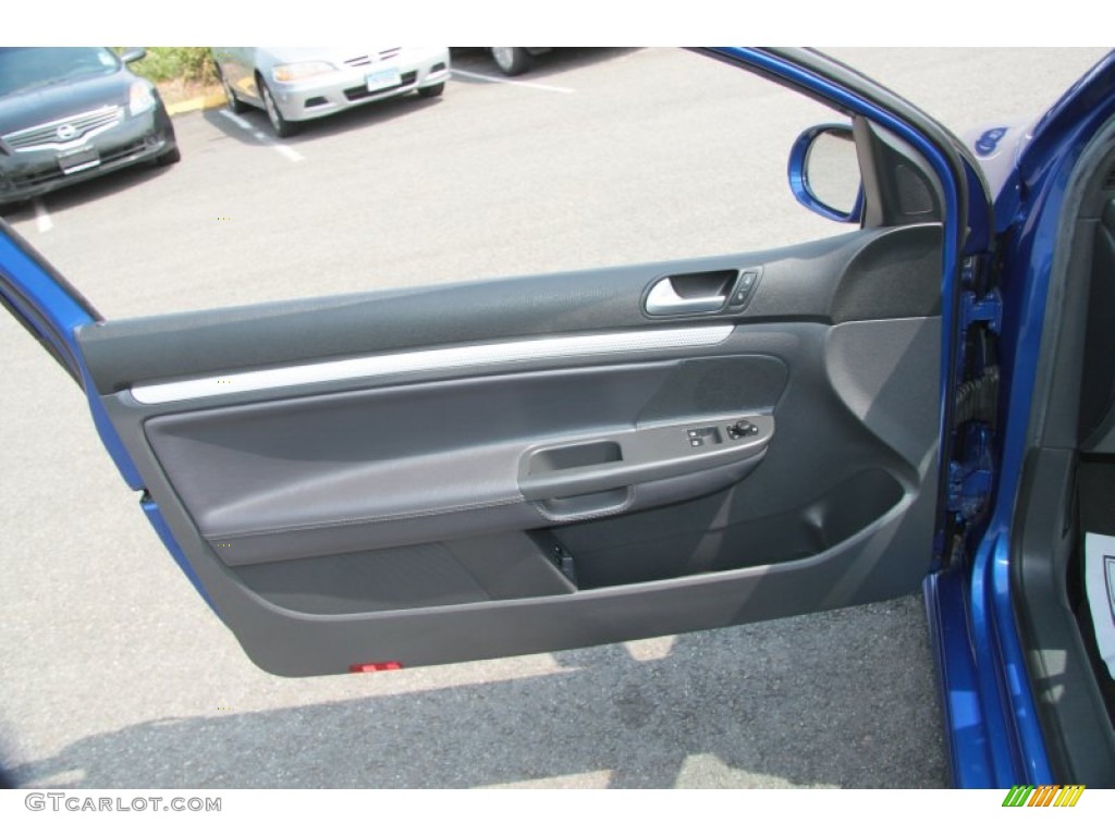 2008 Volkswagen R32 Standard R32 Model Anthracite Door Panel Photo #68618498