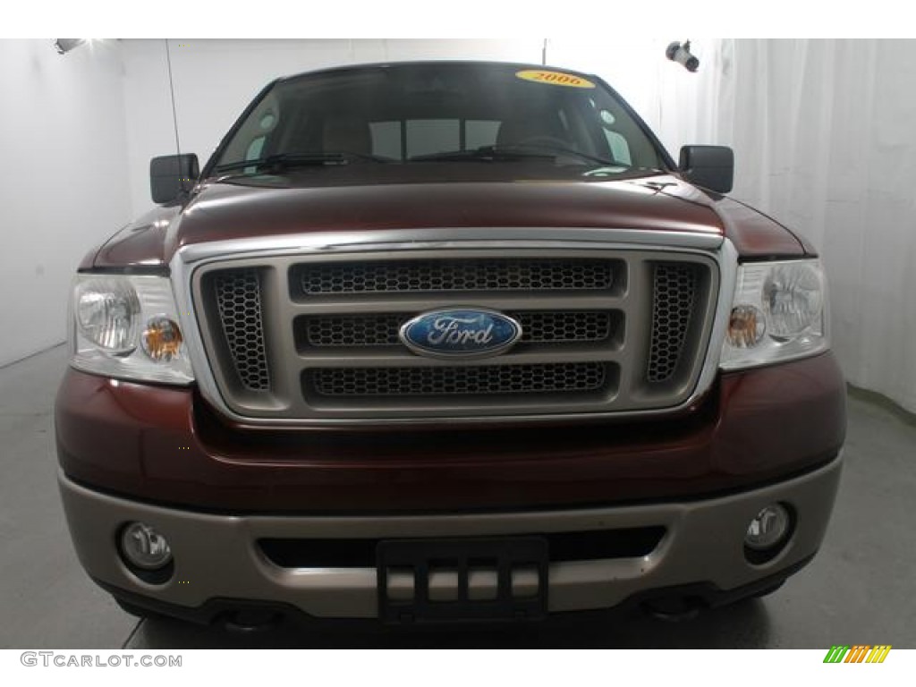 2006 F150 King Ranch SuperCrew 4x4 - Dark Copper Metallic / Castano Brown Leather photo #2