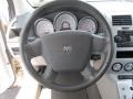 Pastel Slate Gray 2007 Dodge Caliber R/T AWD Steering Wheel