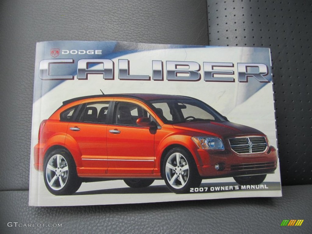 2007 Dodge Caliber R/T AWD Books/Manuals Photo #68619107