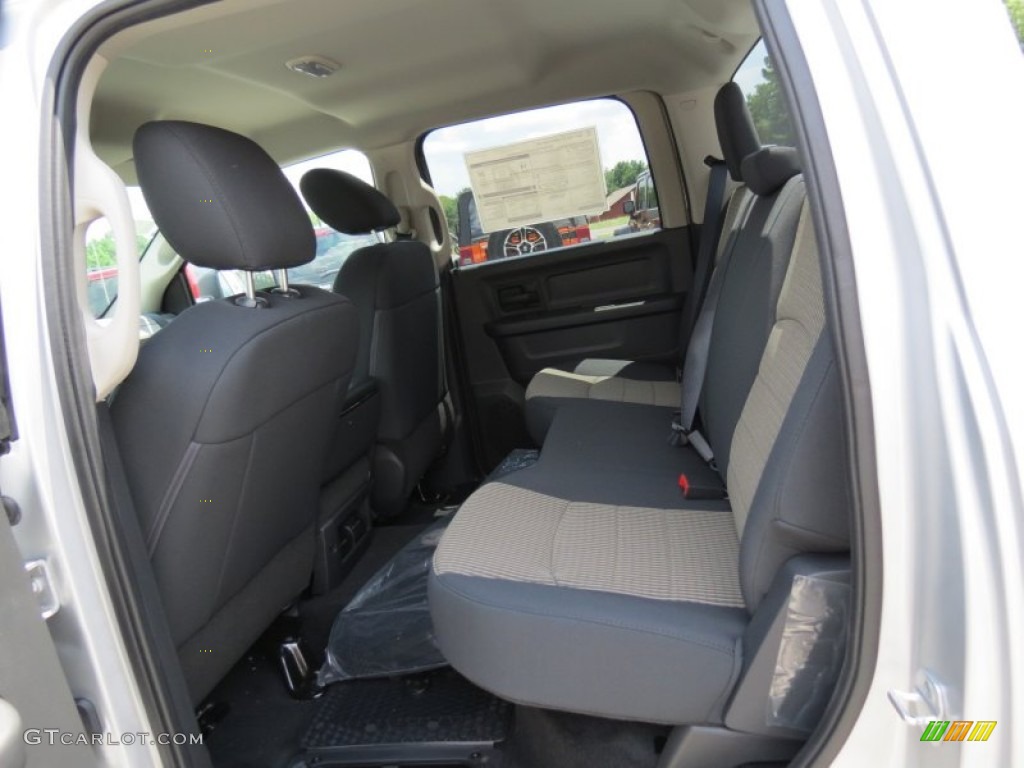 2012 Ram 1500 Express Crew Cab - Bright Silver Metallic / Dark Slate Gray/Medium Graystone photo #14