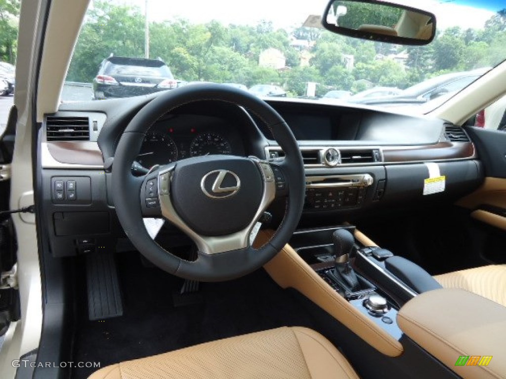 2013 Lexus GS 350 AWD Flaxen Dashboard Photo #68619686