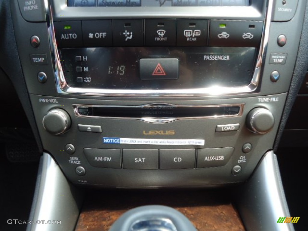 2012 Lexus IS 250 C Convertible Audio System Photos