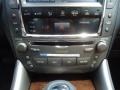2012 Lexus IS Saddle Tan Interior Audio System Photo