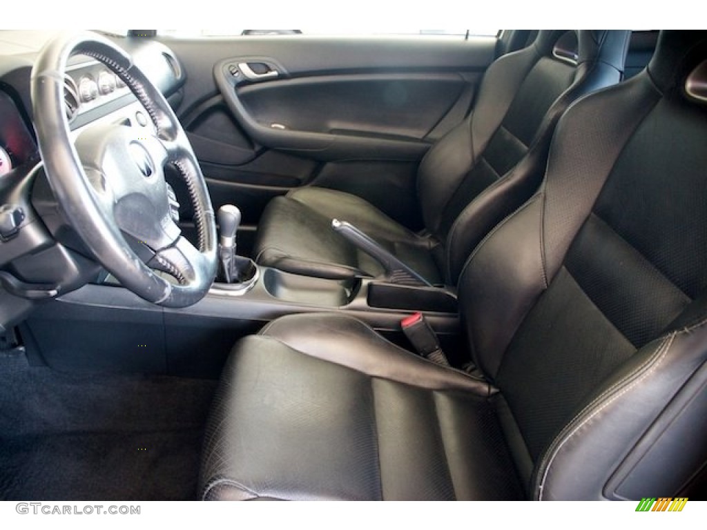 Ebony Interior 2006 Acura RSX Type S Sports Coupe Photo #68620481