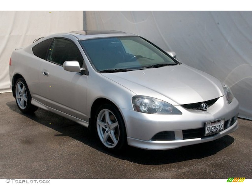 2006 RSX Type S Sports Coupe - Alabaster Silver Metallic / Ebony photo #6